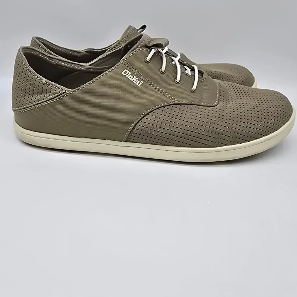 OluKai Men's Olive Athletic Shoes - Picture 1 of 10